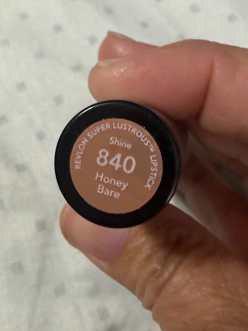 Revlon Honey Bare 840 Super Lustrous Shine Lipstick - Nude Beige - New Sealed